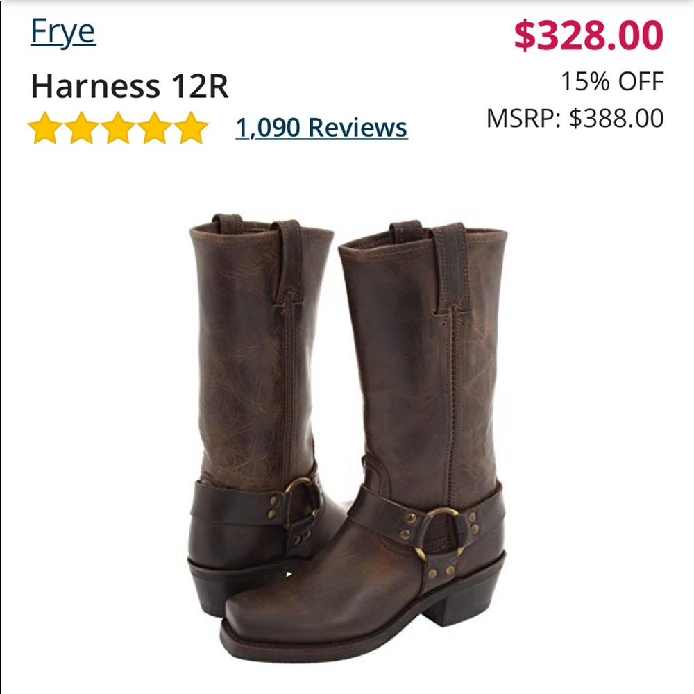 Frye Harness Boots